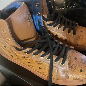 Mcm sneakers and Mcm hat